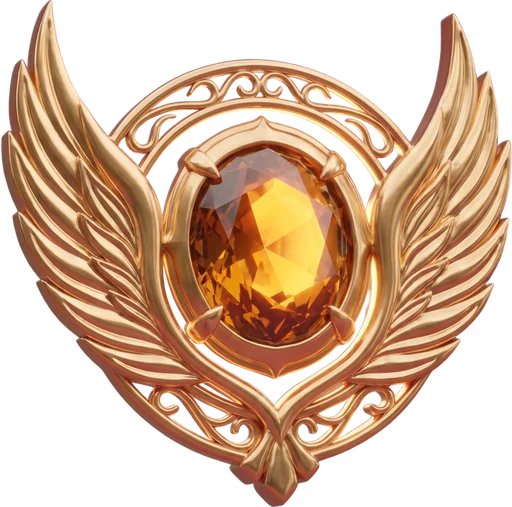 Sunstone league crest, the Sunstone tier of the Orion Backgammon ladder